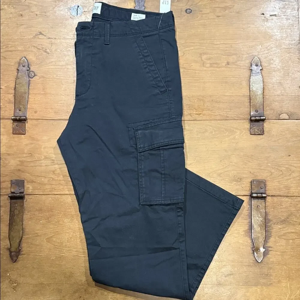 Men's Gap Black Cargo Pants NWT